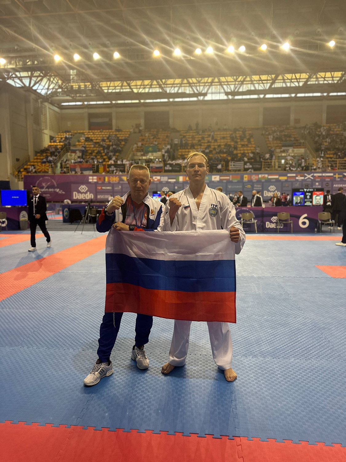 С победой с Чемпионата и Первенства Европы в Греции
